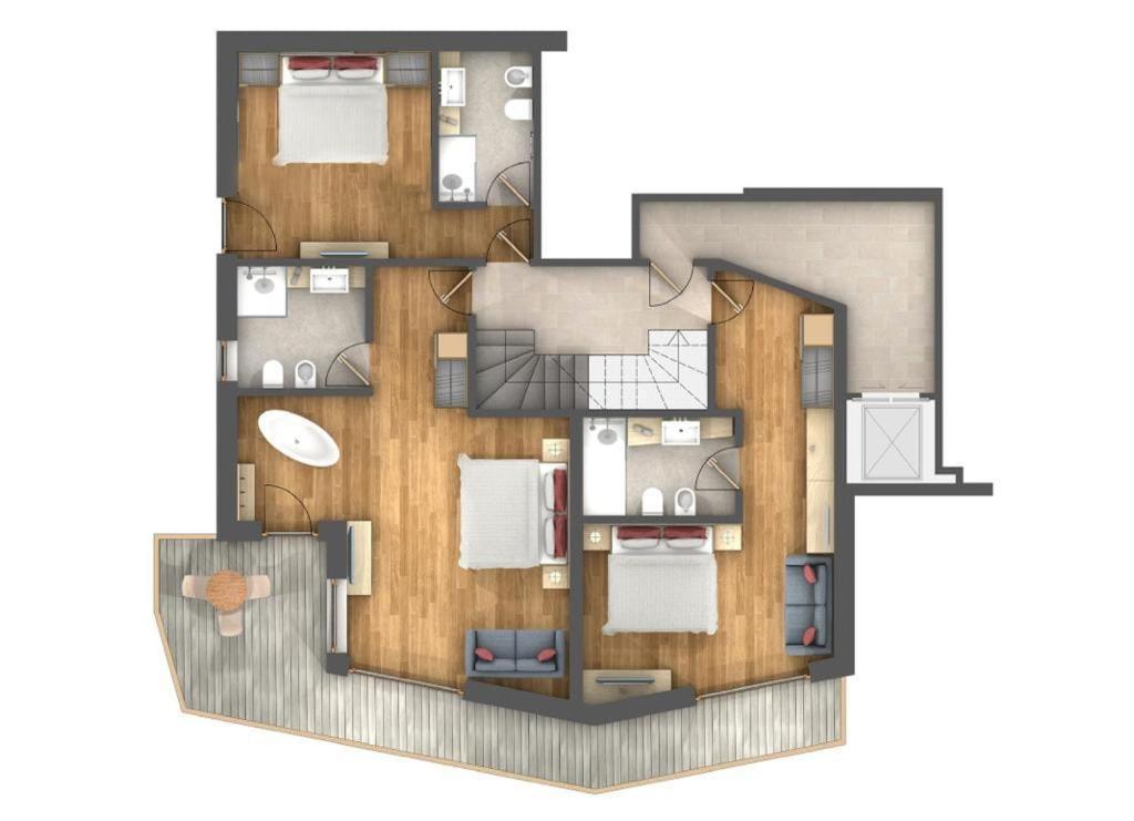 Luxury Chalet Lefiro Santa Cristina Val Gardena 외부 사진